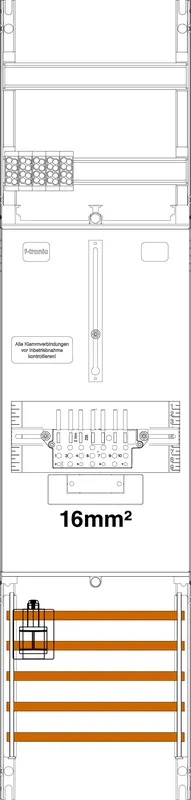 卢森堡 3.HZ 16 mm² 计量模块 Z1BLUX-16