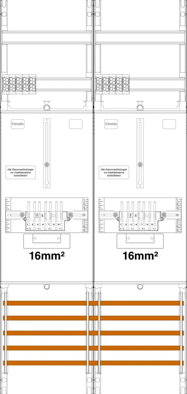 卢森堡 3.HZ 16 mm² 计量模块 Z21BLUX-16-SLS