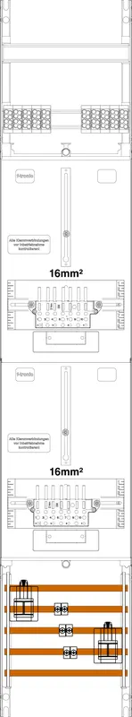 卢森堡 3.HZ 16 mm² 计量模块 Z16LUX-16