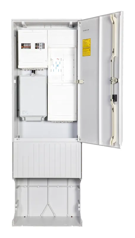 计量接入柱 2-列, H=1710 mm, eHZ, 不含罩盖, ZAS172-2-eHZ-TSG-HAK-HO