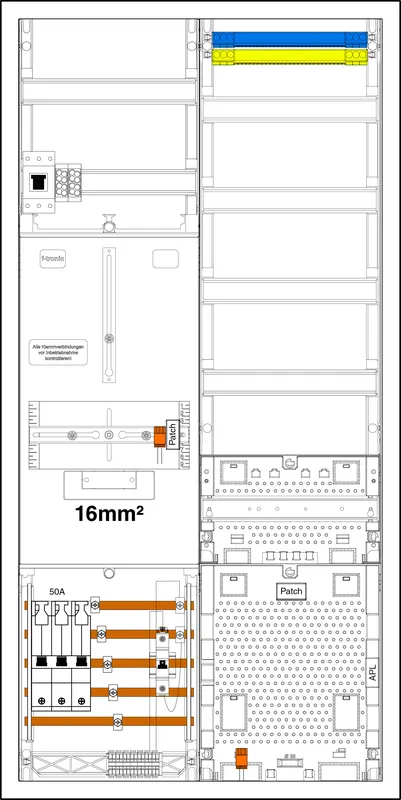 3.HZ 1 计量位 16 mm²，带 SLS 3HZ721APZRFZ50B6HP-16