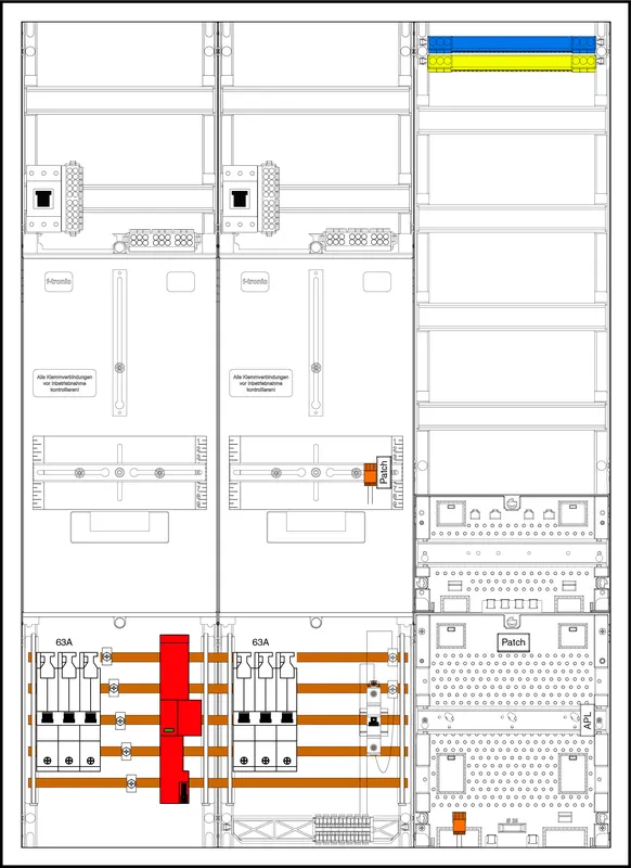 3.HZ 2 计量位 10 mm²，带 SLS 和电涌保护（ÜSS） SPVGB6