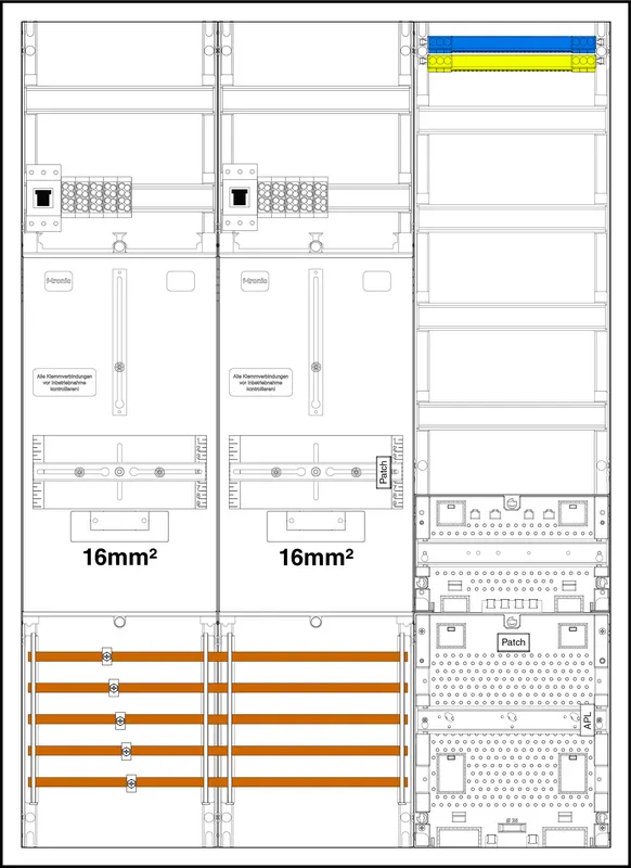 3.HZ 2 计量位 16 mm² Z732ARHP-16