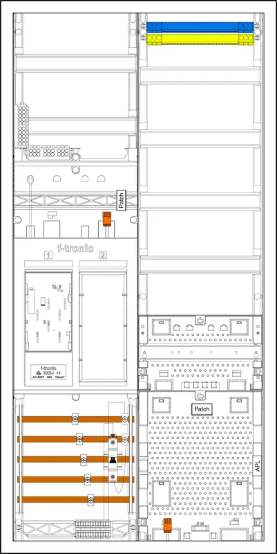 eHZ 1 计量位 10 mm² EHZ721APZRFZB6