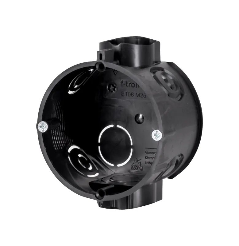 UP 设备底盒 E106M25S, 深 46 mm, 含设备螺钉