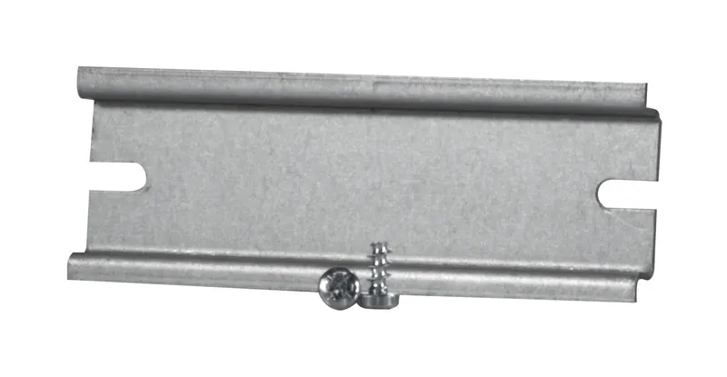 导轨 NCHS14, L=100 mm, 用于 FR-分线盒 NFK14, 含螺钉